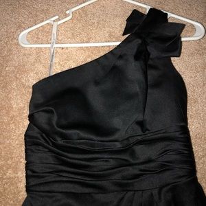 Black cocktail dress